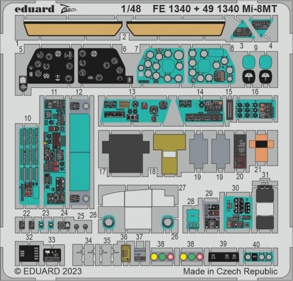 Eduard BIG49370 Mi-8MT ZVEZDA 1/48