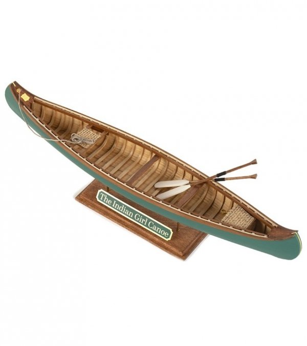 ARTESANIA LATINA 19000 Indian Girl Canoe 1/16