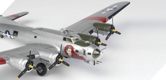 Academy 12414 B-17G Flying Fortress Special Nose Art Edition 1/72