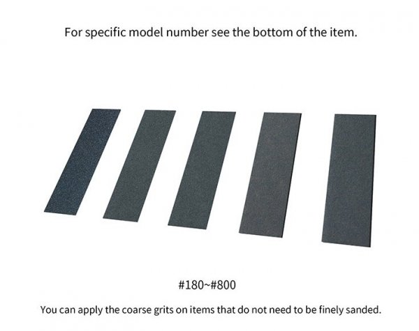 DSPIAE MSP-1200 #1200 DIE-CUTTING ADHESIVE SANDPAPER / PAPIER ŚCIERNY SAMOPRZYLEPNY