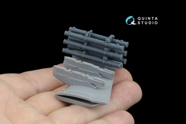 Quinta Studio QT48086 9M120 Ataka ATGM, six-pack kit (for all kits) 1/48