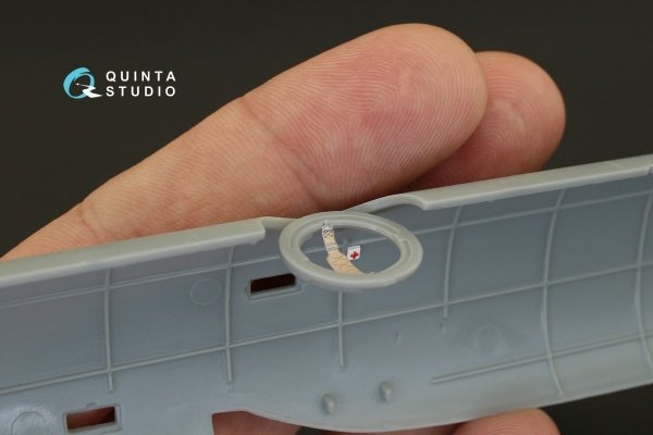 Quinta Studio QD48100 IL-4 3D-Printed &amp; coloured Interior on decal paper (for Xuntong kit) 1/48