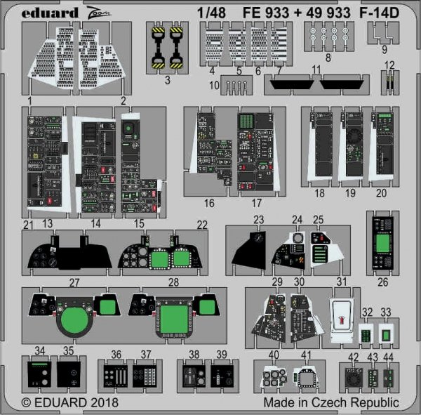 Eduard 49933 F-14D TAMIYA 1/48