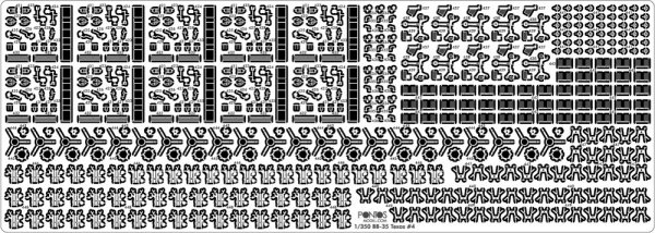 Pontos 35024FN USS BB-35 Texas 1945 Detail up set (Teak tone Deck) 1/350