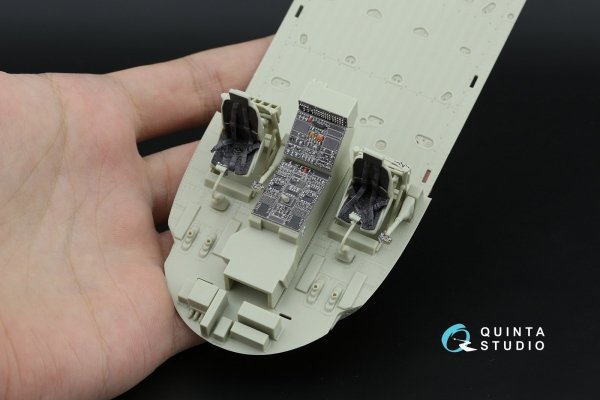 Quinta Studio QD35164 HH-60G Pave Hawk 3D-Printed &amp; coloured Interior on decal paper (Kitty Hawk) 1/35