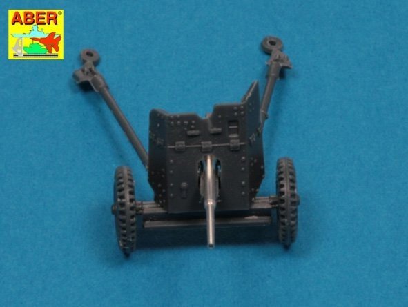 Aber 72L-57 Lufa 37mm do niemieckiej armaty p/p Pak 35/36 – wczesna / German 37mm Barrel for Pak 35/36 Early 1/72