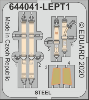 Eduard 644041 Me 262A LööK 1/48 TAMIYA