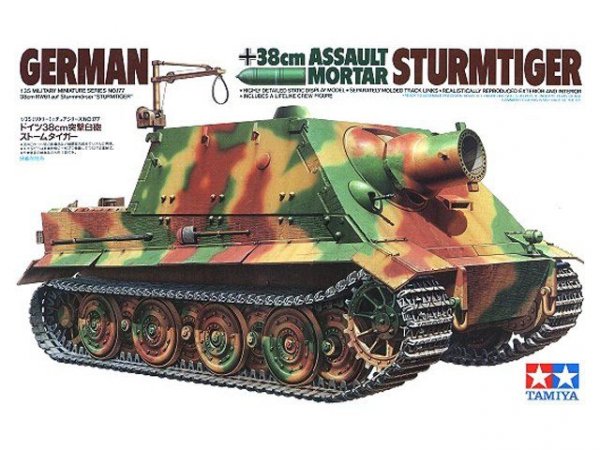 Tamiya 35177 German 38cm Assault Mortar Sturmtiger (1:35)