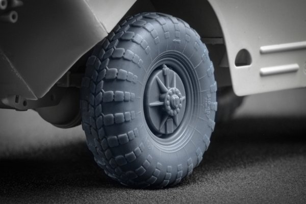ScaleX WM 35013 BRDM 2 Ordinary wheel set (for Trumpeter) 1/35