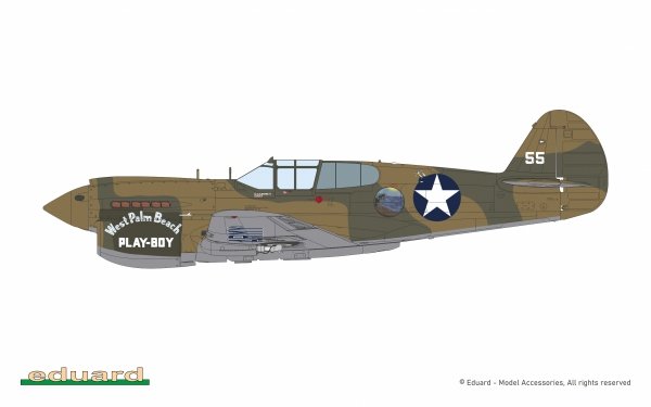 Eduard R0023 P-40E Warhawk 1/48