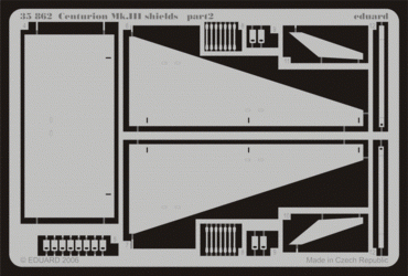 Eduard 35862 Centurion Mk. III shields 1:35 Tamiya