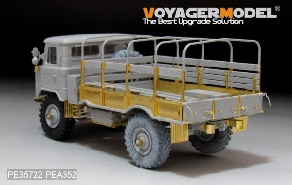 Voyager Model PE35722 Modern Russian GAZ-66 Cargo Track Basic (For TRUMPETER 01016) 1/35