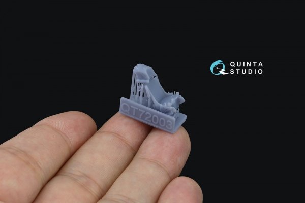 Quinta Studio QR+72033 K-36DM Series2 (early) ejection seat (for MiG-29, MiG-31, Su-27, Su-33 aircraft until 2007) (All kits) 1/72