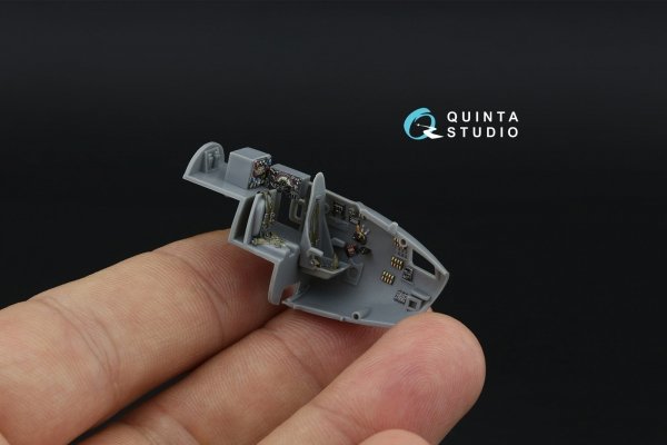 Quinta Studio QD72253 DH Mosquito B Mk.IV/PR Mk.IV 3D-Printed &amp; coloured Interior on decal paper (Tamiya) 1/72