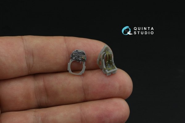 Quinta Studio QD72235 Spitfire Mk.Vc 3D-Printed &amp; coloured Interior on decal paper ( Airfix ) 1/72