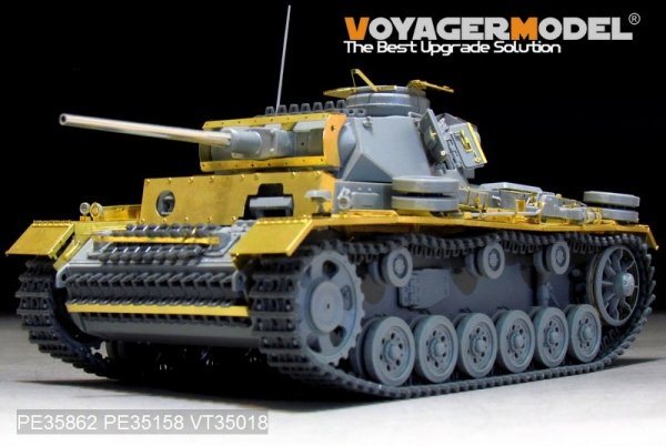 Voyager Model PE35862 WWII German Pz.KPfw.III Ausf.L basic For DRAGON 6387 1/35