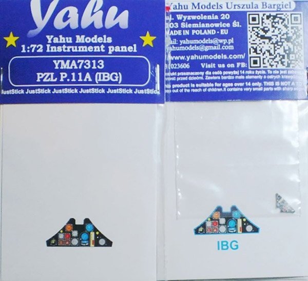 Yahu YMA7313 PZL P.11A for IBG 1/72