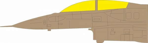 Eduard EX1169 Lockheed Martin F-16 I Sufa - TFace (for GWH Kits) 1/48