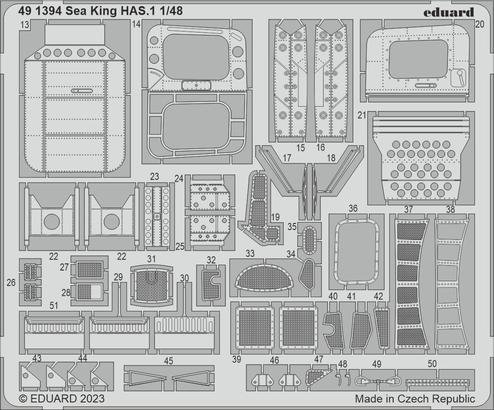Eduard 491394 Sea King HAS.1 Airfix 1/48