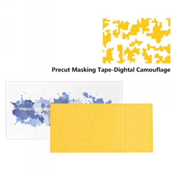 DSPIAE PMT-DC Precut Masking Tape - Digital Camouflage