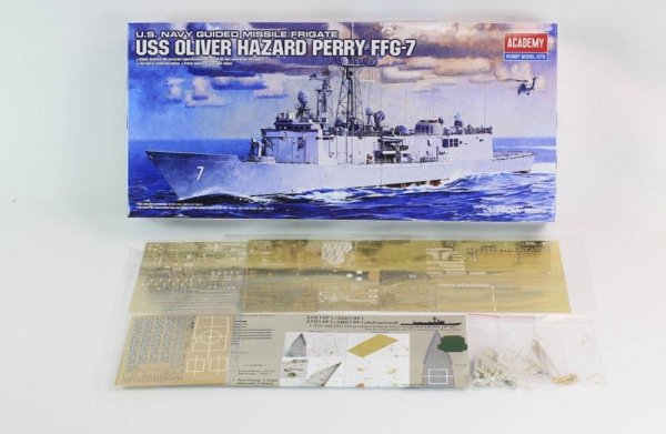 Pontos 38019F1 USS FFG Oliver Hazard Perr Class L.H. Detail Up Set &quot;Advanced&quot; with Kit 1/350
