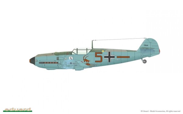 Eduard 84157 Bf 109E-3 Weekend Edition 1/48