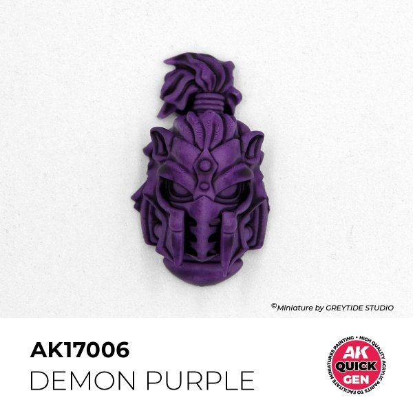 AK Interactive AK17006 DEMON PURPLE – QUICK GEN COLOR 18ml