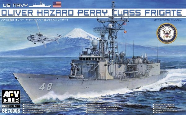 AFV Club SE70006 Oliver Hazard Perry class frigate 1/700