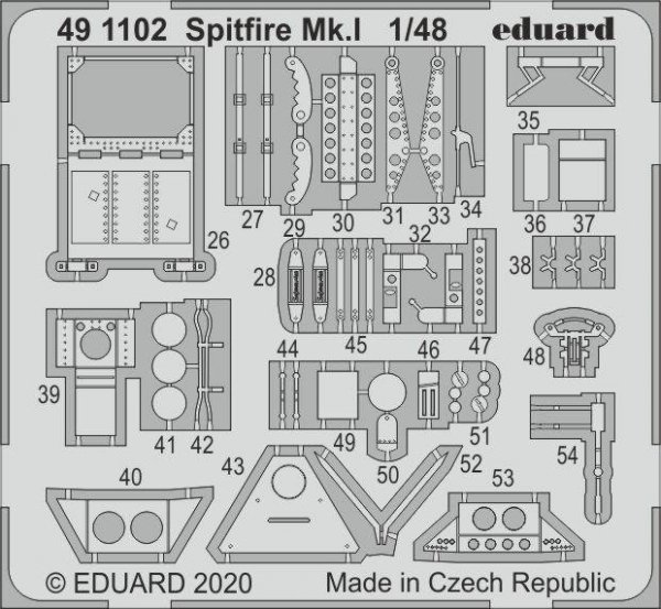 Eduard 491102 Spitfire Mk. I 1/48 AIRFIX
