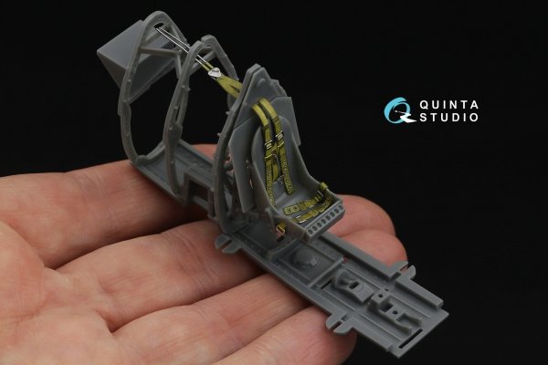Quinta Studio QR+32045 British Fighter Seatbelts, pre-war/early WWII (with metal buckles) (All kits) 1/32
