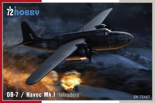 Special Hobby 72467 DB-7 / Havoc Mk.I 'Intruders' 1/72