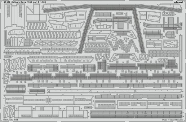 Eduard BIG5372 HMS Ark Royal 1939 I LOVE KIT 1/350