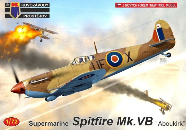 Kovozavody Prostejov KPM0257 Spitfire Mk.VB „Aboukir“ 1/72