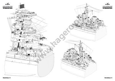 Kagero 7021 The Battleship Haruna EN/PL