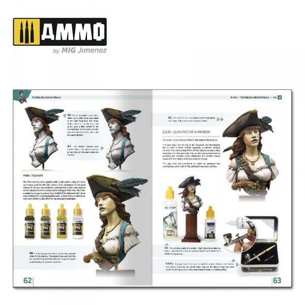 Ammo of Mig Jimenez 6222 ENCYCLOPEDIA OF FIGURES MODELLING TECHNIQUES VOL. 2 - TECHNIQUES &amp; MATERIALS (English)