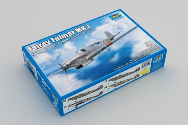 Plastikowy model samolotu do sklejania Fairey Fulmar MK.I w skali 1/48