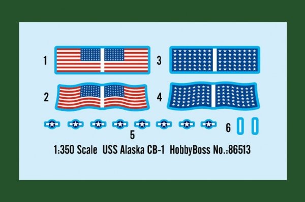 Hobby Boss 86513 USS Alaska CB-1 1/350