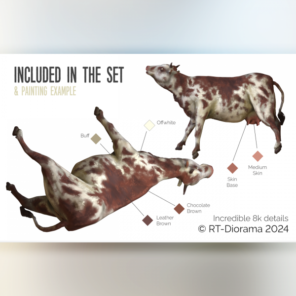 RT-Diorama 35444 Cow Carcass 1/35