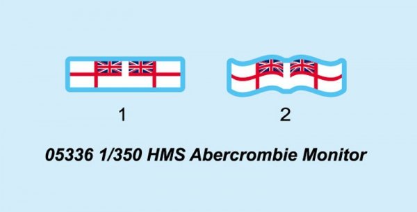 Trumpeter 05336 HMS Abercrombie Monitor (1:350)