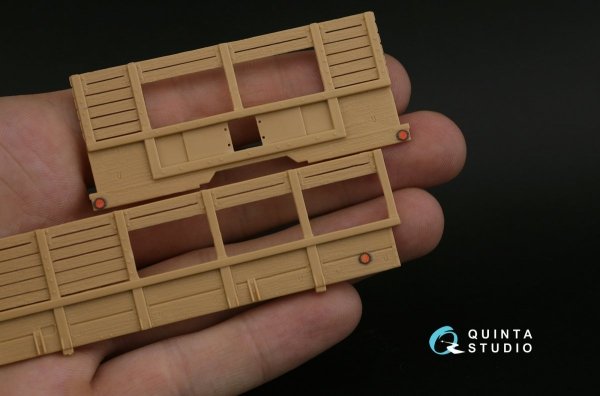Quinta Studio QD35038 US White 666 3D-Printed &amp; coloured Interior on decal paper (Hobby Boss) 1/35