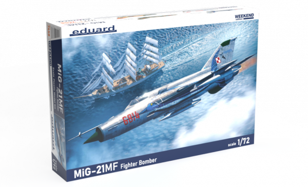  Eduard 7458 MiG-21MF Fighter Bomber Weekend edition 1/72