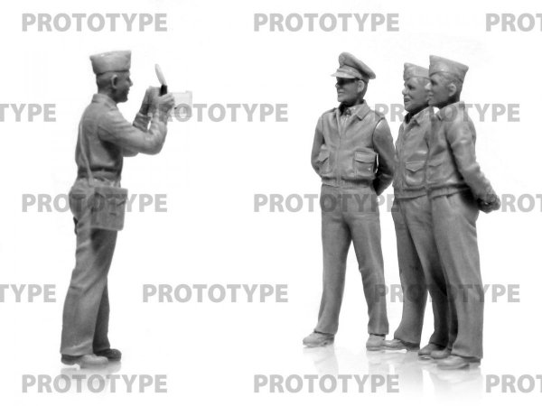 ICM 32116 Photo to remember USAAF Pilots (1944-1945) 1/32