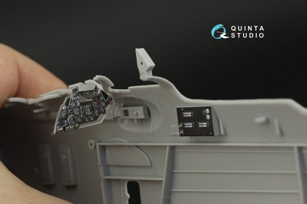 Quinta Studio QD32115 Fairey Swordfish Mk.I 3D-Printed &amp; coloured Interior on decal paper (Trumpeter) 1/32