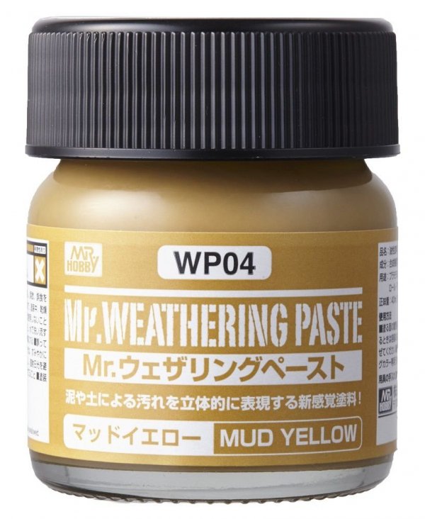 Gunze Sangyo WP04 Weathering Paste Mud Yellow (40ml)