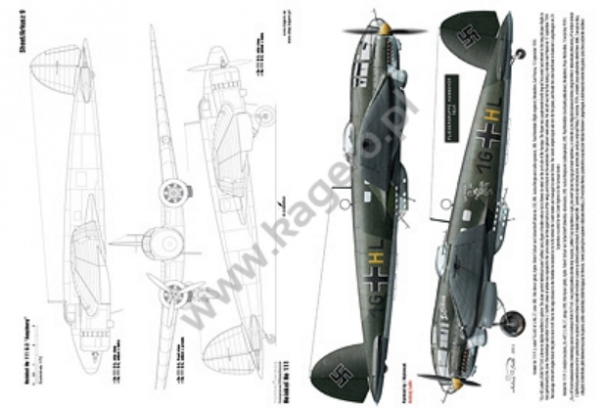 Kagero 7056 Heinkel He 111 EN/PL