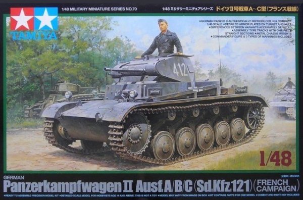 Tamiya 32570 German Panzer II A/B/C - French Campaign (1:48)