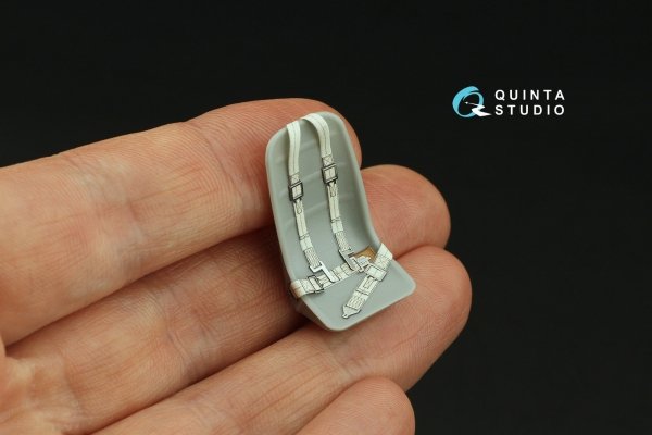 Quinta Studio QR+32034 WWII US fighter seat belts (with metal buckles) (All kits) 1/32