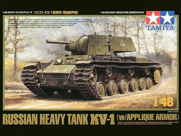 Tamiya 32545 KV-1B w/Applique Armor (1:48)