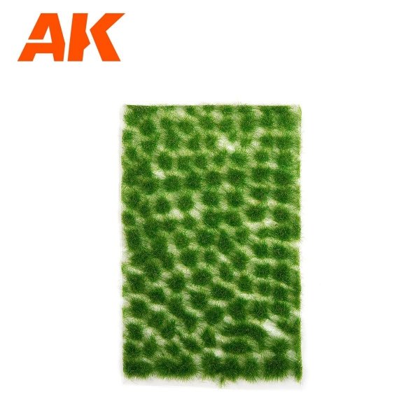 AK Interactive AK8244 LIGHT GREEN TUFTS 4MM