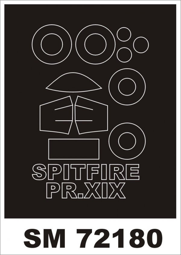Montex SM72180 Spitfire PRXIX AIRFIX